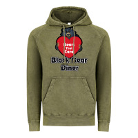 Vintage Olive resto, black bear diner Vintage Hoodie - ArtChic
