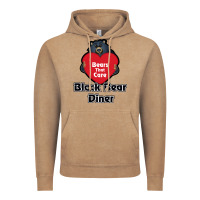Vintage Coffee resto, black bear diner Vintage Hoodie - ArtChic