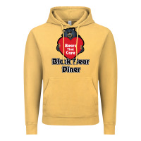 Vintage Mustard resto, black bear diner Vintage Hoodie - ArtChic