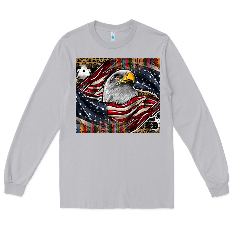 American Eagle Long Sleeve Tee by CowhideDigitalArt | Teevron