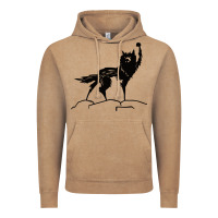 Vintage Coffee fantastic mr fox wolf Vintage Hoodie - ArtChic