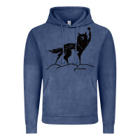 Vintage Denim fantastic mr fox wolf Vintage Hoodie - ArtChic