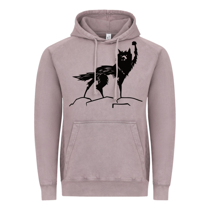 Fantastic Mr Fox Wolf Vintage Hoodie by ArtChic | Teevron