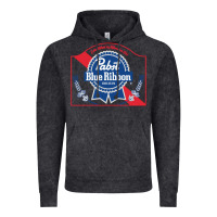 Vintage Black pabst blue ribbon 1 Vintage Hoodie - ArtChic