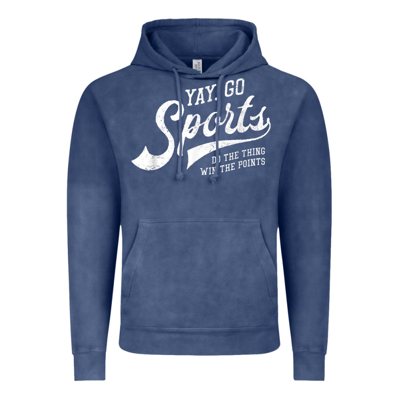 Yay Go Sports Vintage Funny Sports Vintage Hoodie by ArtChic | Teevron