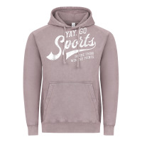 Vintage Zinc Yay Go Sports Vintage Funny Sports Vintage Hoodie - ArtChic