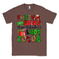 Chestnut fuzzy socks flannel blankets and hot cocoa Classic Tee - OliviaCreatesArt