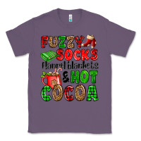 Lavender fuzzy socks flannel blankets and hot cocoa Classic Tee - OliviaCreatesArt