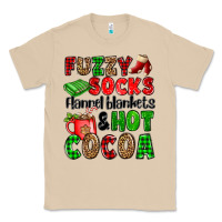 Mushroom fuzzy socks flannel blankets and hot cocoa Classic Tee - OliviaCreatesArt