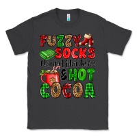 Smoke fuzzy socks flannel blankets and hot cocoa Classic Tee - OliviaCreatesArt