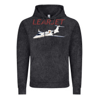 Vintage Black learjet airplane flying pilot long sleeve t shirt Vintage Hoodie - ArtChic