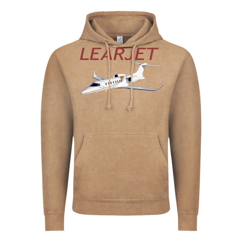 Learjet Airplane Flying Pilot Long Sleeve T Shirt Vintage Hoodie by ArtChic | Teevron