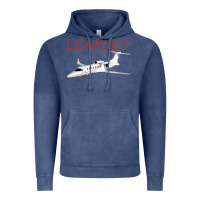 Vintage Denim learjet airplane flying pilot long sleeve t shirt Vintage Hoodie - ArtChic