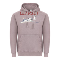 Vintage Zinc learjet airplane flying pilot long sleeve t shirt Vintage Hoodie - ArtChic