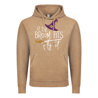 Vintage Coffee if the broom fit fly it Vintage Hoodie - ArtChic