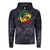 Cloud Black Lion of Judah Reggae, Rasta, Ethiopia Jamaican Roots Vintage Hoodie - ArtChic