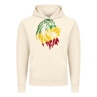 Vintage Artic Lion of Judah Reggae, Rasta, Ethiopia Jamaican Roots Vintage Hoodie - ArtChic