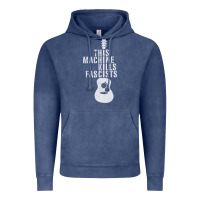 Vintage Denim This Machine Kills Fascists Vintage Hoodie - ArtChic