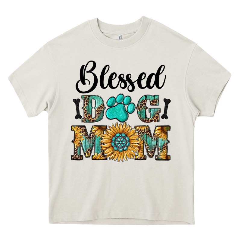 Blessed Dog Mom Heavy Core Tee by RanaPortraitStore | Teevron