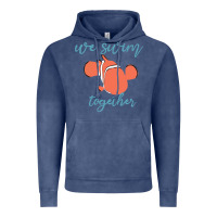Vintage Denim just keep swimming 25 Vintage Hoodie - ArtChic