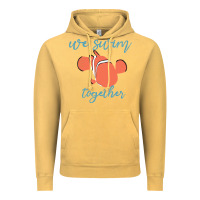 Vintage Mustard just keep swimming 25 Vintage Hoodie - ArtChic