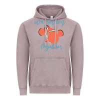Vintage Zinc just keep swimming 25 Vintage Hoodie - ArtChic