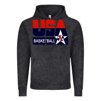Vintage Black usa basketball Vintage Hoodie - ArtChic
