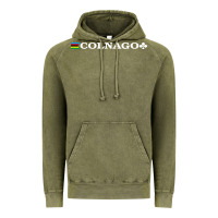 Vintage Olive Colnago Bicycling Bike Vintage Hoodie - ArtChic