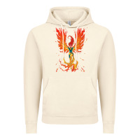 Vintage Artic X-Men Jean Grey Phoenix Cosmic Flames Vintage Hoodie - ArtChic