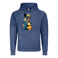 Vintage Denim wolverine 3 Vintage Hoodie - ArtChic
