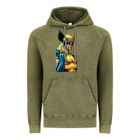Vintage Olive wolverine 3 Vintage Hoodie - ArtChic