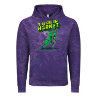 Cloud Purple the vintage green hornet Vintage Hoodie - ArtChic