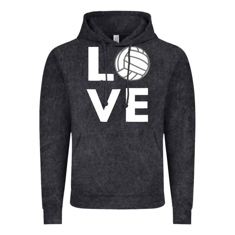 Girls Love Volleyball Vintage Hoodie by ArtChic | Teevron