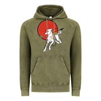 Vintage Olive Okami Vintage Hoodie - ArtChic
