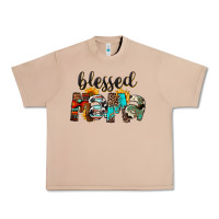 Burro Blessed Mama Urban Heavy Tee - FaDigitalArtStudio