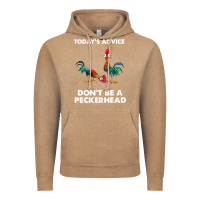 Vintage Coffee hei hei today's advice don't be a peckerhead Vintage Hoodie - ArtChic