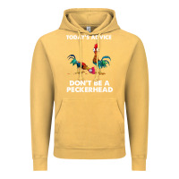 Vintage Mustard hei hei today's advice don't be a peckerhead Vintage Hoodie - ArtChic