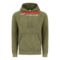 Vintage Olive Mercury Marine Outboard Boat Vintage Hoodie - ArtChic