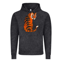 Vintage Black tiger Vintage Hoodie - ArtChic