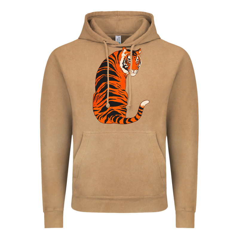 Tiger Vintage Hoodie by ArtChic | Teevron