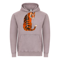 Vintage Zinc tiger Vintage Hoodie - ArtChic