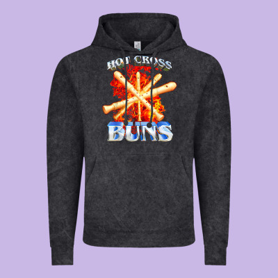 Hot Cross Buns T Shirt Vintage Hoodie Designed By Artchic