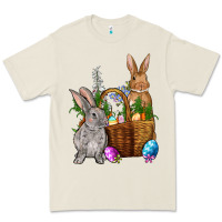 Bone Bunnys carrots eggs with basket easter Premium Tee - OliviaCreatesArt