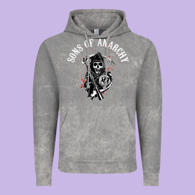 Horror Skull Sons Of Anarchy Vintage Hoodie Designed By Artchic