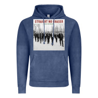 Vintage Denim Straight No Chaser Social Christmasing Vintage Hoodie - ArtChic