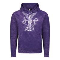 Cloud Purple st michael archangel catholic angel defend us Vintage Hoodie - ArtChic
