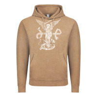 Vintage Coffee st michael archangel catholic angel defend us Vintage Hoodie - ArtChic