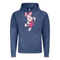 Vintage Denim piglet Vintage Hoodie - ArtChic
