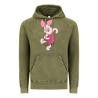 Vintage Olive piglet Vintage Hoodie - ArtChic