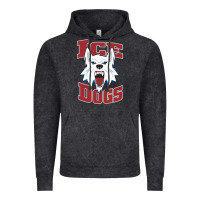 Vintage Black Fairbanks Ice Dogs Vintage Hoodie - ArtChic